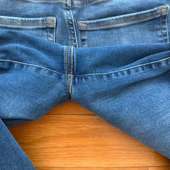 Good American Pull On Straight Power Stretch Jeans Size M Good Legs - Picture 10 of 14